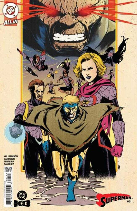 SUPERMAN #31 COVER E JORGE FORNES CARD STOCK VARIANT (DC K.O.)