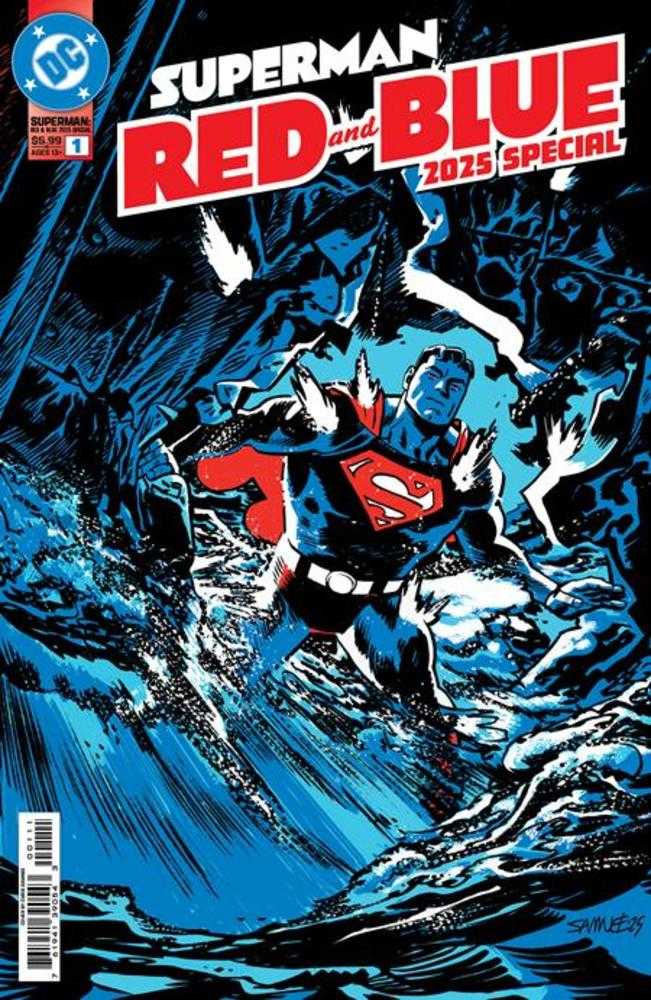 SUPERMAN RED & BLUE 2025 SPECIAL #1 (ONE SHOT) COVER A CHRIS SAMNEE