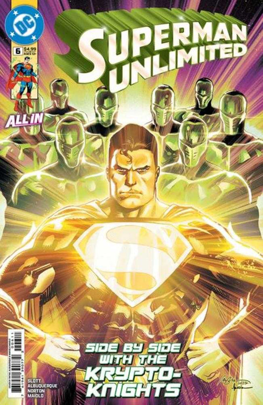 SUPERMAN UNLIMITED #6 COVER A RAFAEL ALBUQUERQUE