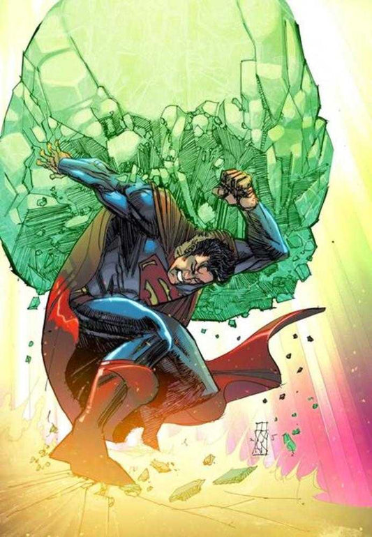 SUPERMAN UNLIMITED #6 COVER E DENYS COWAN CARD STOCK VARIANT