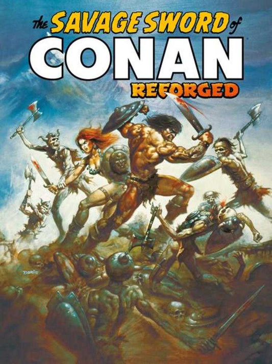SAVAGE SWORD OF CONAN REFORGED #1 (OF 4) COVER B BORIS VALLEJO VARIANT (MATURE)