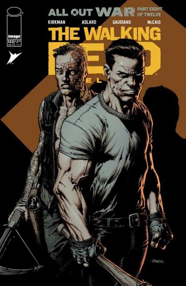 WALKING DEAD DELUXE #122 COVER A DAVID FINCH & DAVE MCCAIG (MATURE)
