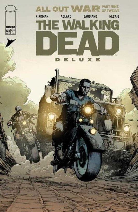 WALKING DEAD DELUXE #123 COVER A DAVID FINCH & DAVE MCCAIG (MATURE)