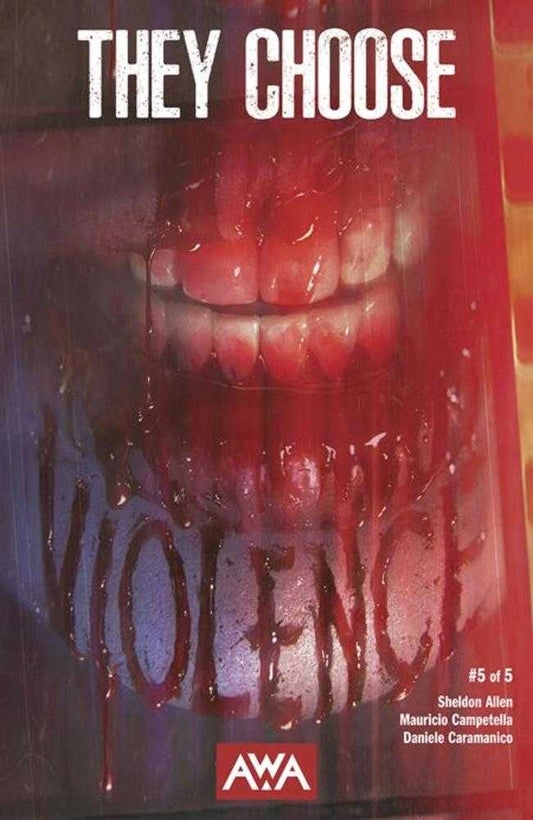 THEY CHOOSE VIOLENCE #5 (OF 5) COVER A RAHZZAH (MATURE)