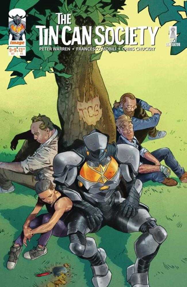 TIN CAN SOCIETY #9 COVER A FRANCESCO MOBILI (Image 2025) 1st Print Comic