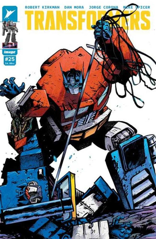 TRANSFORMERS #25 COVER B  DANIEL WARREN JOHNSON & MIKE SPICER VARIANT