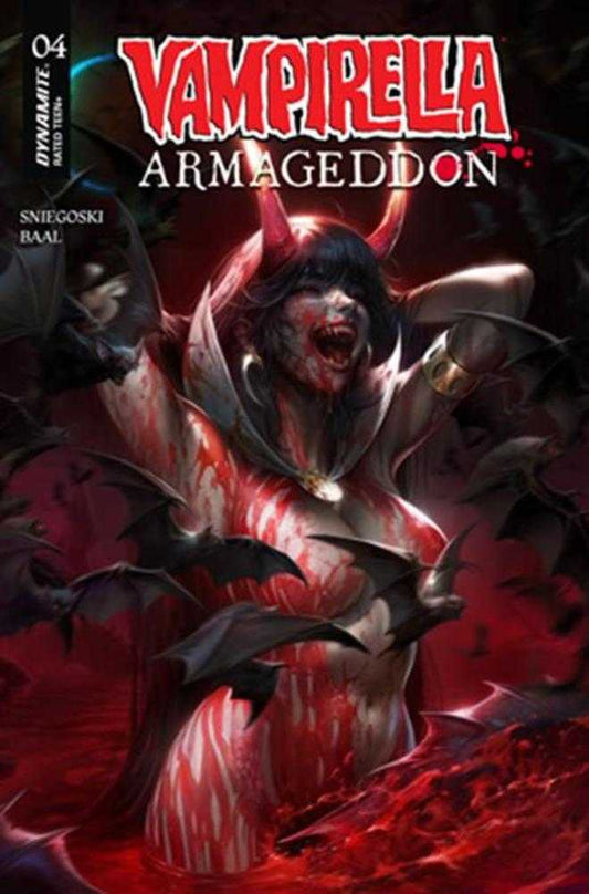 VAMPIRELLA ARMAGEDDON #4 COVER A FRANCESCO MATTINA