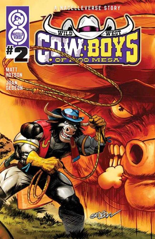 WILD WEST COW BOYS OF MOO MESA #2 (OF 4) COVER A JUAN GEDEON