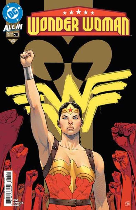 WONDER WOMAN #26 COVER A DANIEL SAMPERE