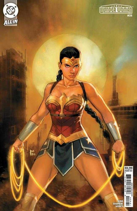 WONDER WOMAN #26 COVER D ROD REIS CARD STOCK VARIANT