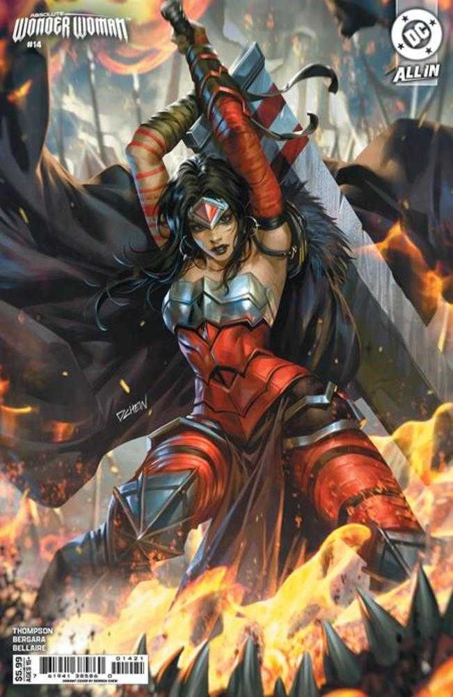 ABSOLUTE WONDER WOMAN #14 COVER B DERRICK CHEW CARD STOCK VARIANT