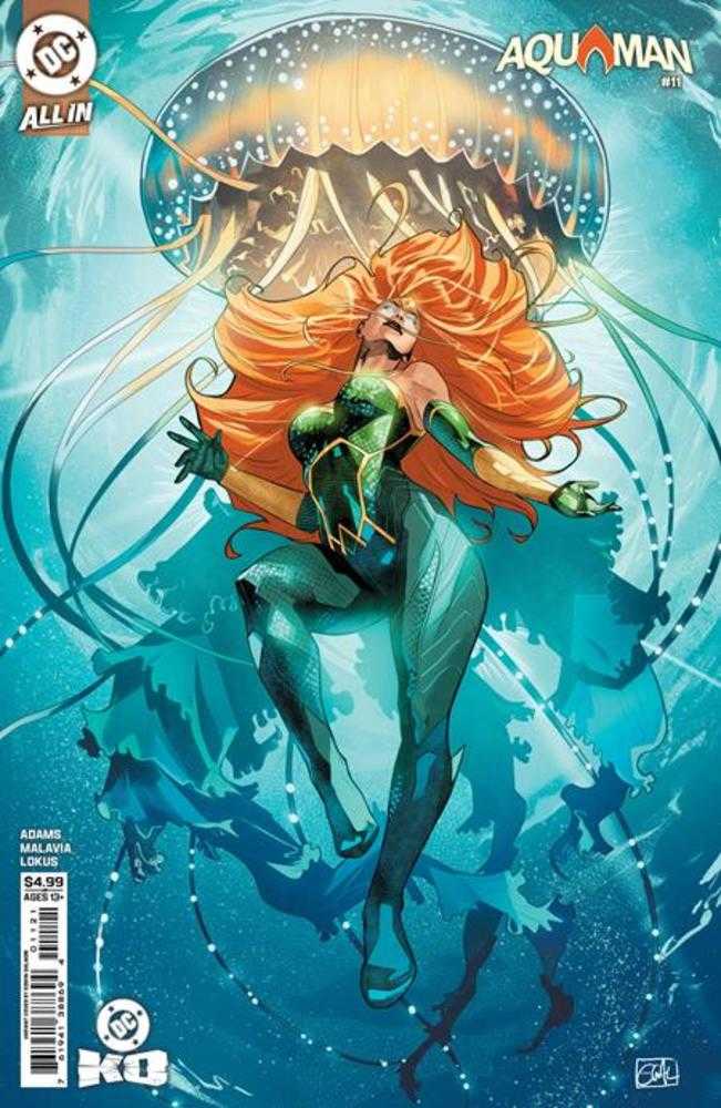 AQUAMAN #11 COVER C EDWIN GALMON CARD STOCK VARIANT