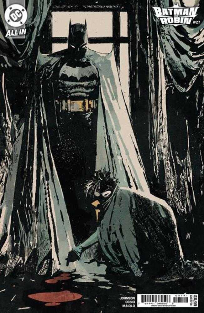 BATMAN AND ROBIN #27 COVER D ASHLEY WOOD CARD STOCK VARIANT