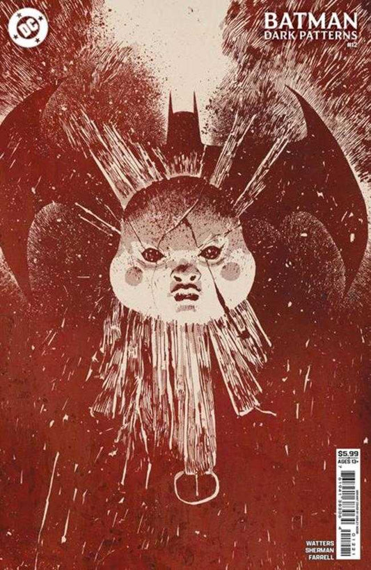 BATMAN DARK PATTERNS #12 (OF 12) COVER B ASHLEY WOOD CARD STOCK VARIANT