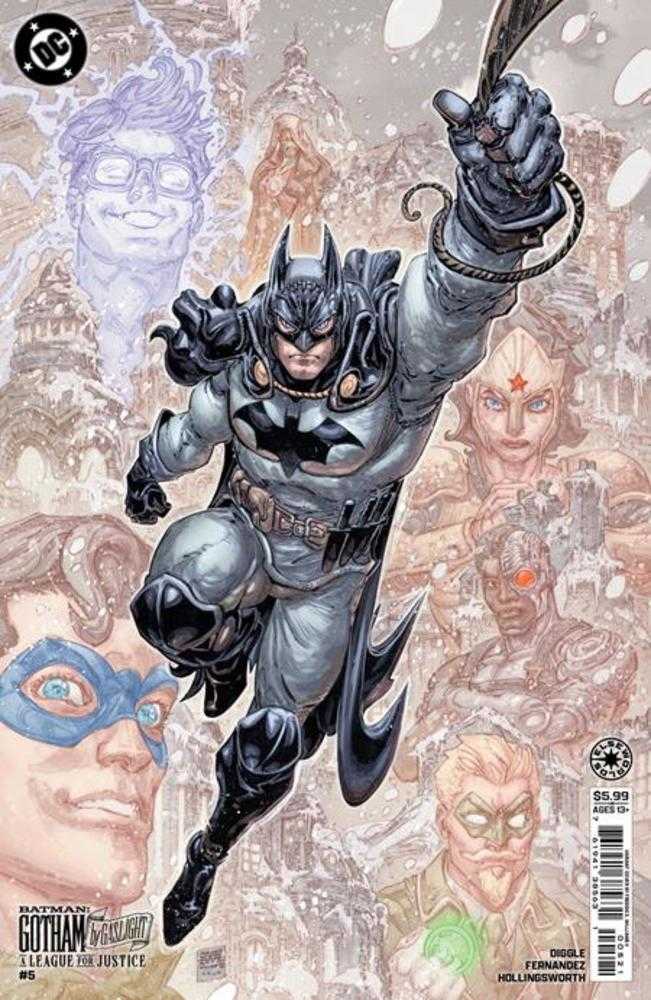 BATMAN GOTHAM BY GASLIGHT A LEAGUE FOR JUSTICE #5 (OF 6) COVER C FREDDIE E WILLIAMS II CARD STOCK VARIANT