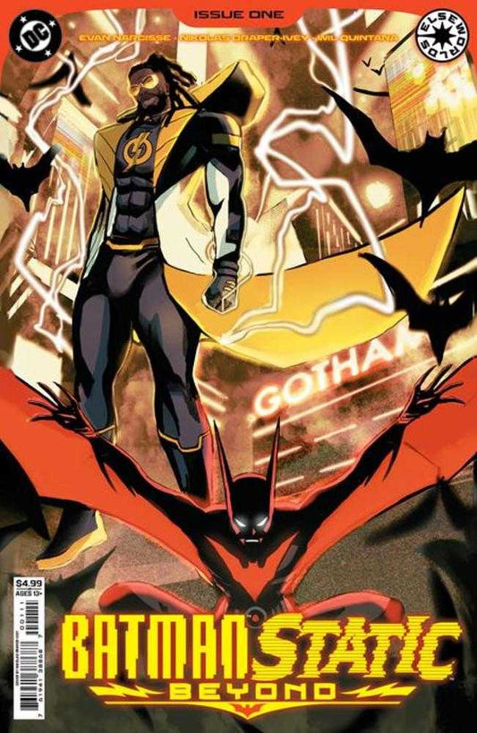 BATMAN STATIC BEYOND #1 (OF 6) COVER A NIKOLAS DRAPER IVEY
