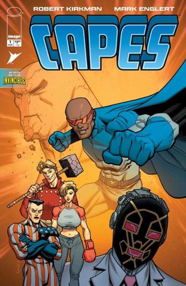 INVINCIBLE UNIVERSE CAPES #1 COVER A RYAN OTTLEY & DAVE MCCAIG