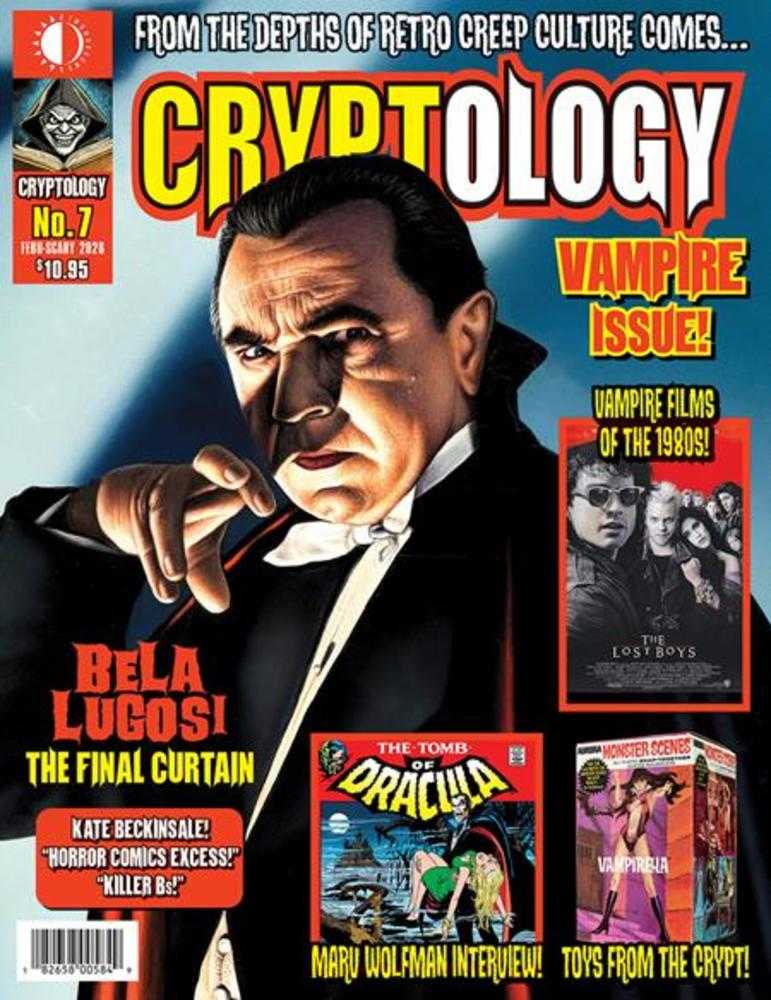CRYPTOLOGY #7 (Twomorrows Publishing 2026) Magazine