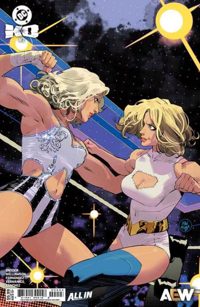 DC K.O. #2 (OF 5) COVER I DAN MORA AEW CAMEO CARD STOCK VARIANT