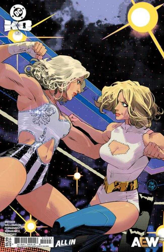 DC K.O. #2 (OF 5) COVER I DAN MORA AEW CAMEO CARD STOCK VARIANT