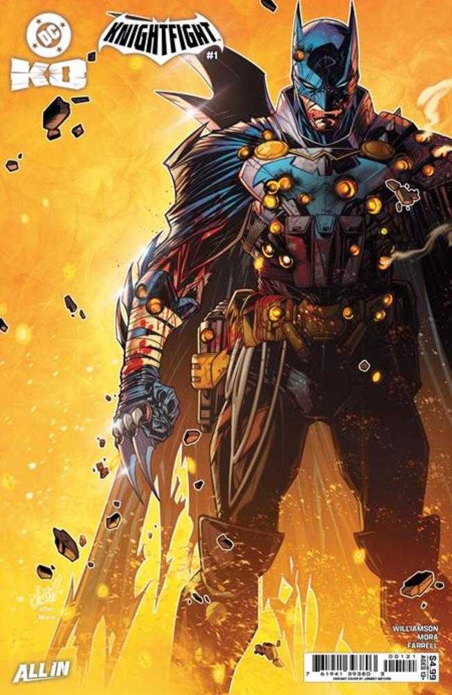 DC K.O. KNIGHTFIGHT #1 (OF 4) COVER B JONBOY MEYERS CARD STOCK VARIANT