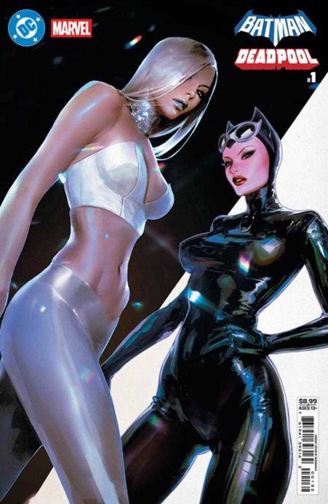 DC MARVEL BATMAN DEADPOOL #1 (ONE SHOT) COVER S SOZOMAIKA CATWOMAN EMMA FROST CARD STOCK VARIANT