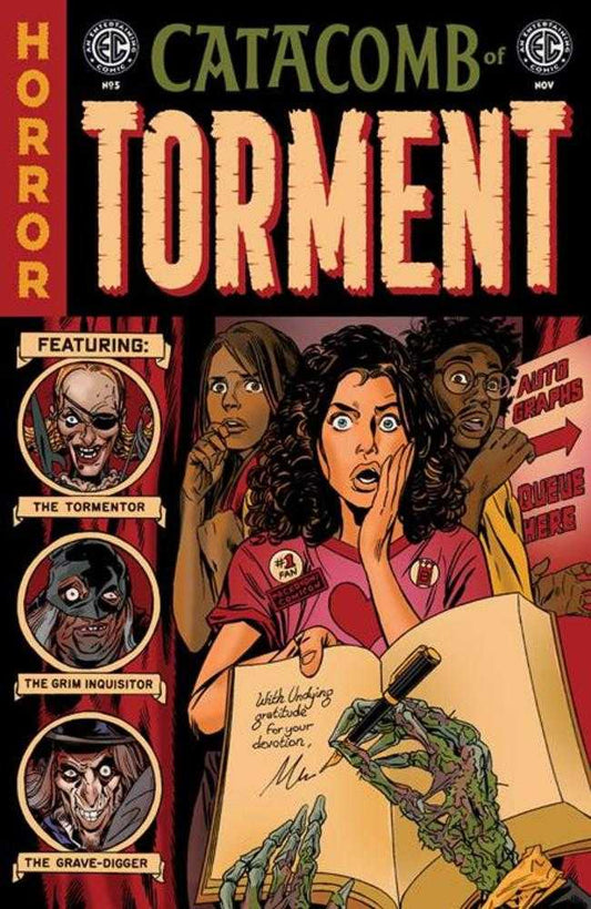 EC CATACOMB OF TORMENT #5 COVER A MARK BUCKINGHAM