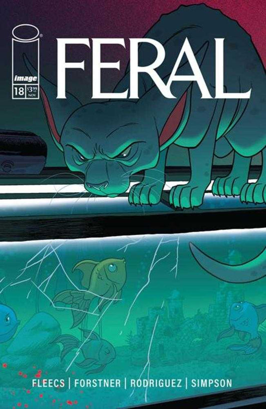 FERAL #18 COVER A TONY FLEECS & TRISH FORSTNER