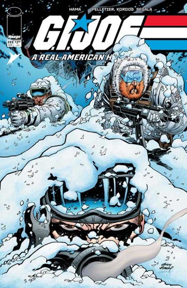 G.I. JOE A REAL AMERICAN HERO #322 COVER A ANDY KUBERT & LAURA MARTIN