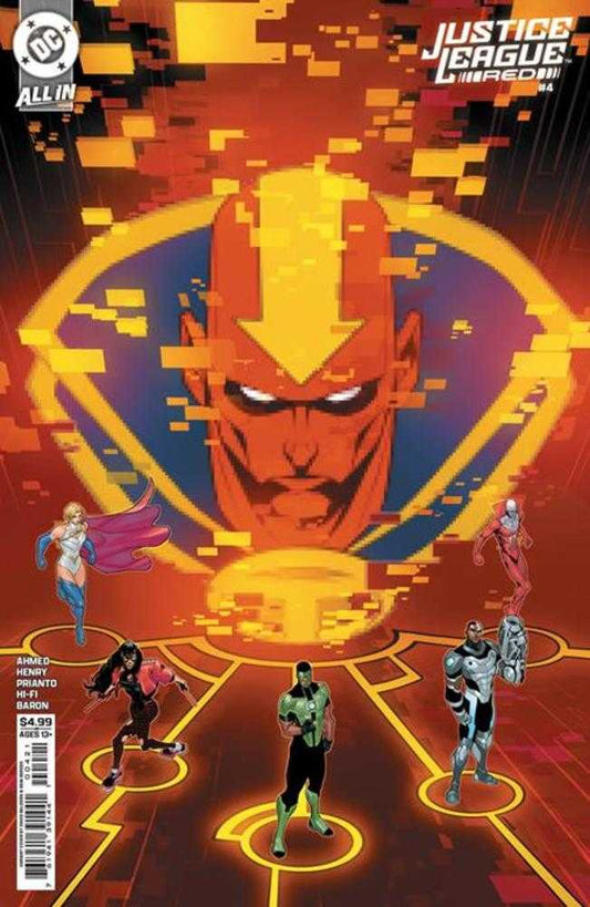 JUSTICE LEAGUE RED #4 (OF 6) COVER B DAVID BALDEON CARD STOCK VARIANT