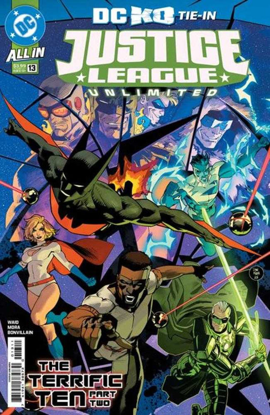 JUSTICE LEAGUE UNLIMITED #13 COVER A DAN MORA (DC K.O.)