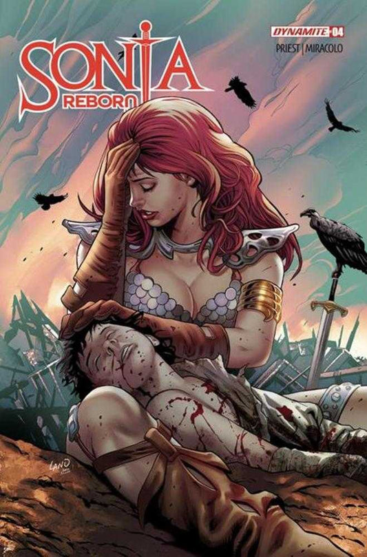SONJA REBORN #4 COVER D GREG LAND VARIANT (Dynamite Entertainment 2025) Comic