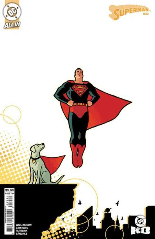 SUPERMAN #32 COVER B DAVID AJA CARD STOCK VARIANT (DC K.O.)