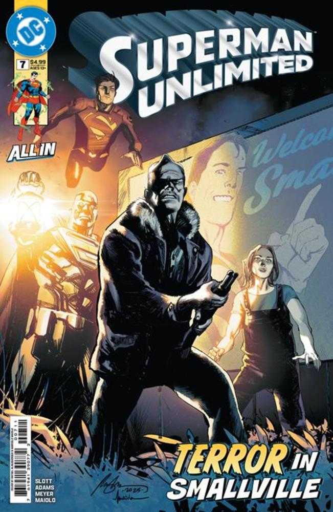 SUPERMAN UNLIMITED #7 COVER A RAFAEL ALBUQUERQUE