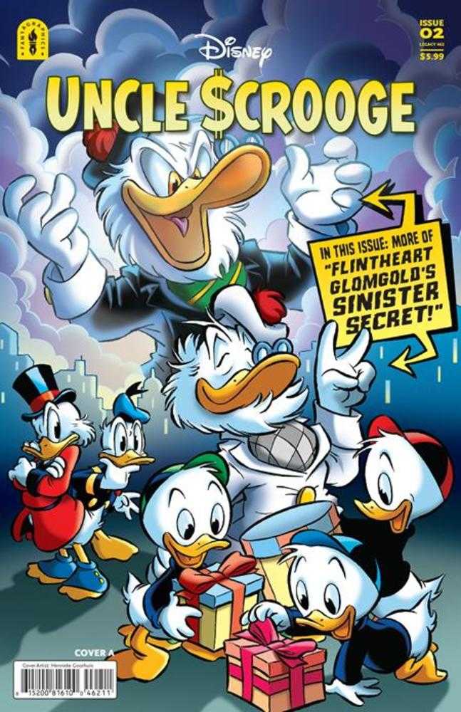 UNCLE SCROOGE FLINTHEART GLOMGOLDS SINISTER SECRET #2 (OF 3) COVER A HENRIEKE GOORHUIS