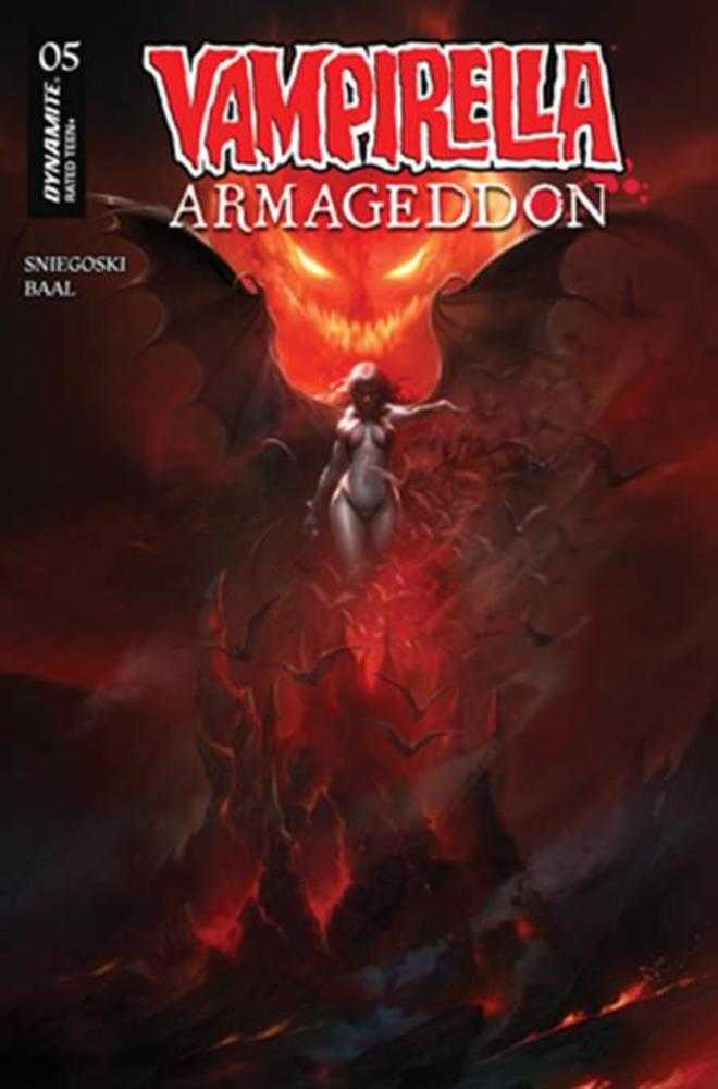 VAMPIRELLA ARMAGEDDON #5 COVER A FRANCESCO MATTINA