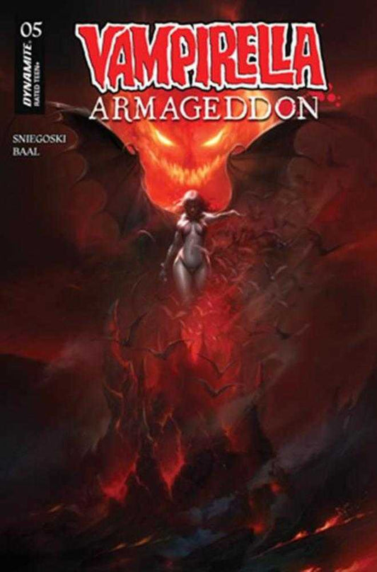 VAMPIRELLA ARMAGEDDON #5 COVER A FRANCESCO MATTINA