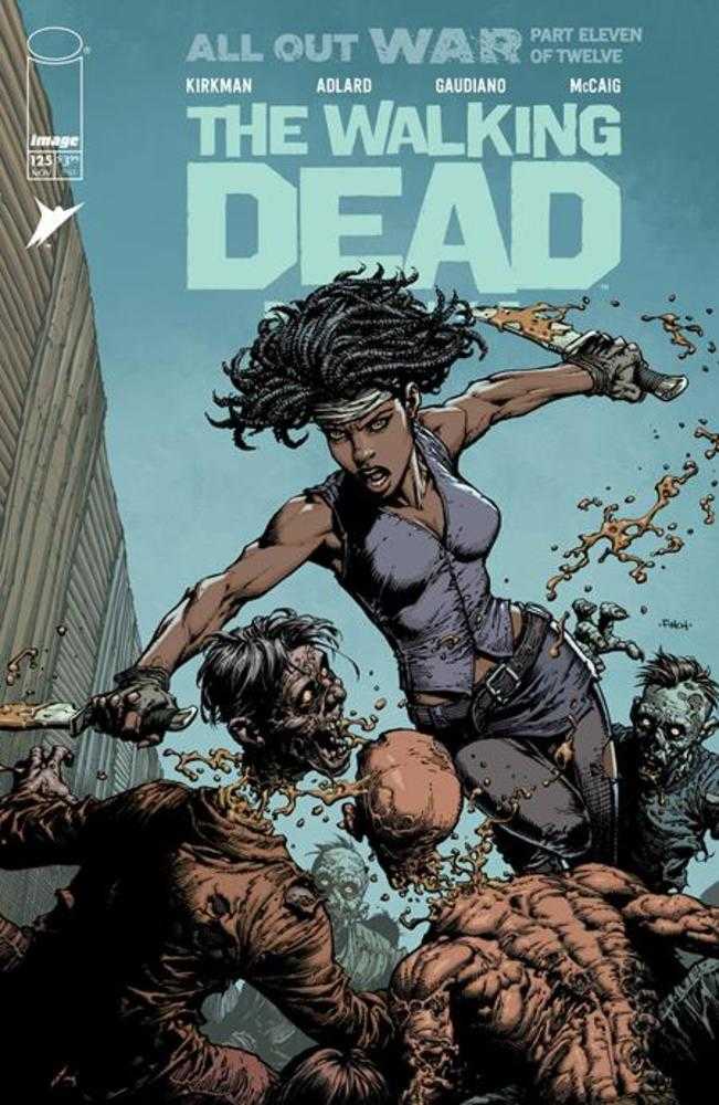 WALKING DEAD DELUXE #125 COVER A DAVID FINCH & DAVE MCCAIG (MATURE)
