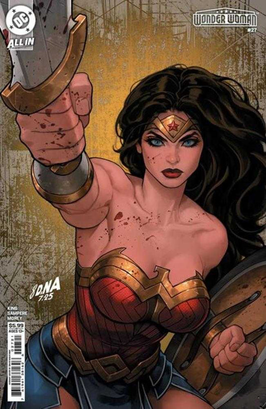 WONDER WOMAN #27 COVER B DAVID NAKAYAMA CARD STOCK VARIANT