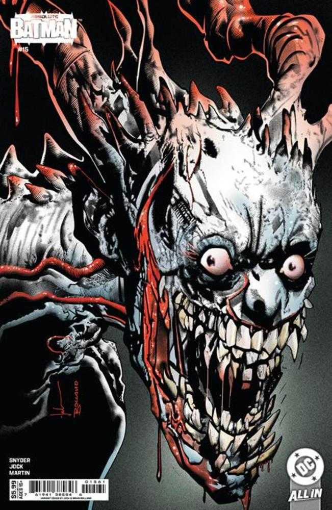 ABSOLUTE BATMAN #15 COVER D BRIAN BOLLAND JOCK CARD STOCK VARIANT