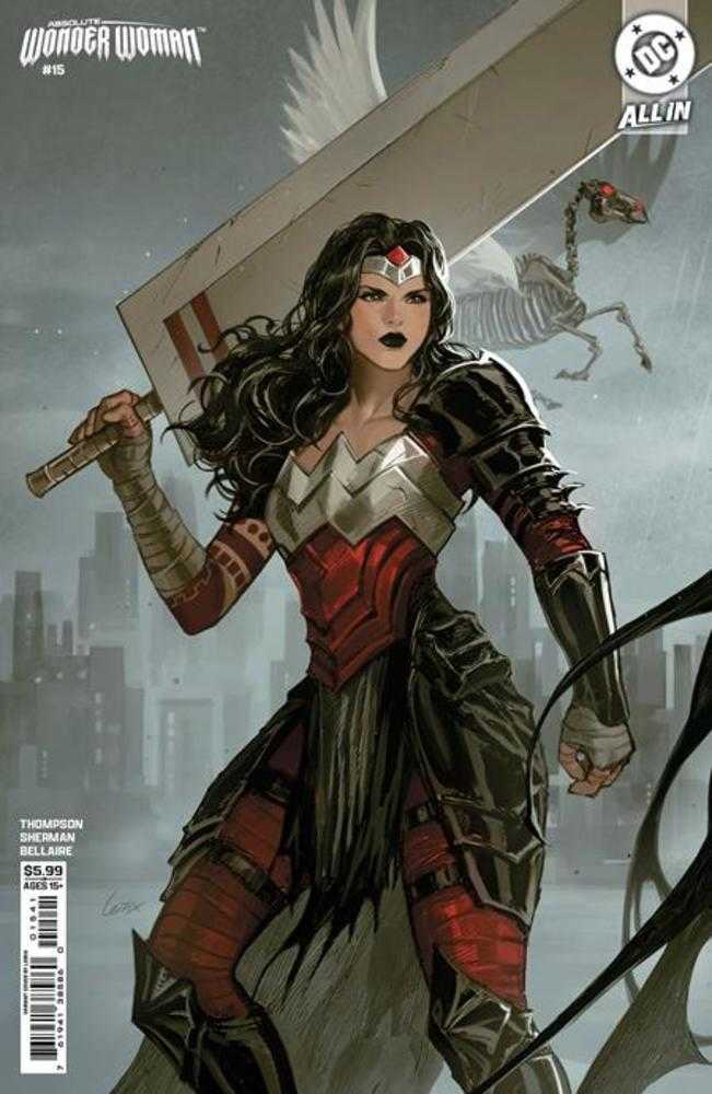 ABSOLUTE WONDER WOMAN #15 COVER C LESLEY LEIRIX LI CONNECTING CARD STOCK VARIANT