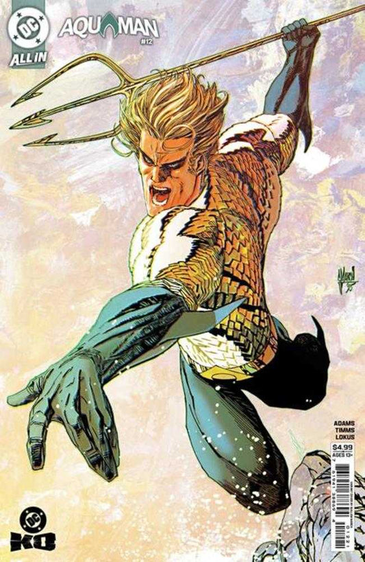 AQUAMAN #12 COVER B GUILLEM MARCH CARD STOCK VARIANT (DC K.O.) (DC 2025) Comic