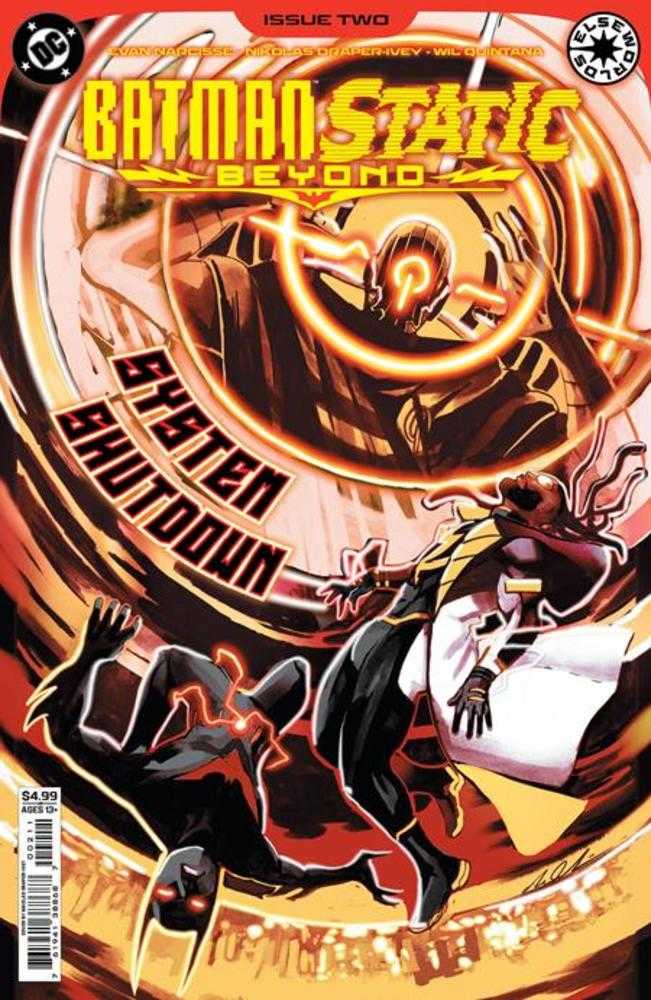 BATMAN STATIC BEYOND #2 COVER A NIKOLAS DRAPER IVEY (DC 2025) Comic