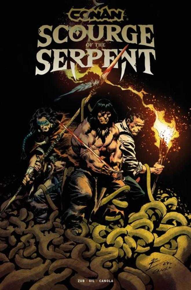 CONAN THE BARBARIAN SCOURGE OF THE SERPENT #4 (Titan 2026) 1st Print Comic