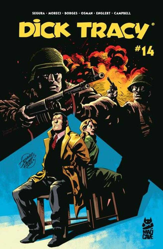 DICK TRACY #14 COVER A GERALDO BORGES (Mad Cave Studios 2025) 1st Print Comic