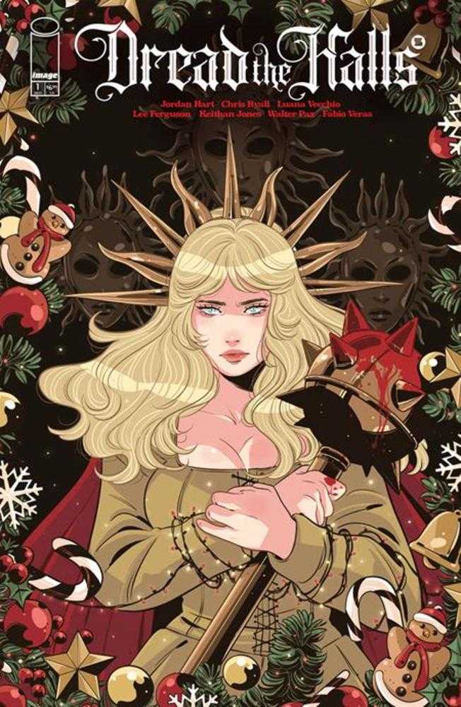 DREAD THE HALLS 2025 (ONE SHOT) COVER B LUANA VECCHIO VARIANT