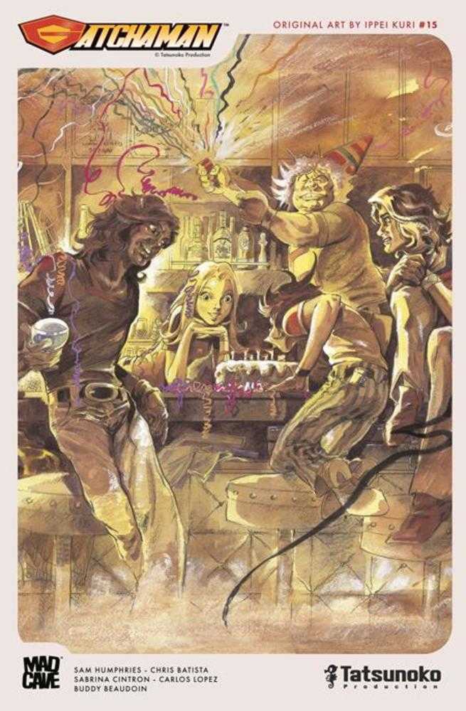 GATCHAMAN #15 COVER B IPPEI KURI VARIANT (Mad Cave Studios 2025) 1st Print Comic