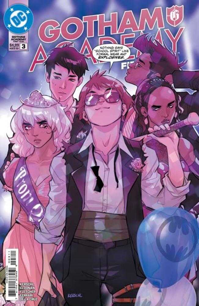 GOTHAM ACADEMY FIRST YEAR #3 (OF 6) COVER A KARL KERSCHL