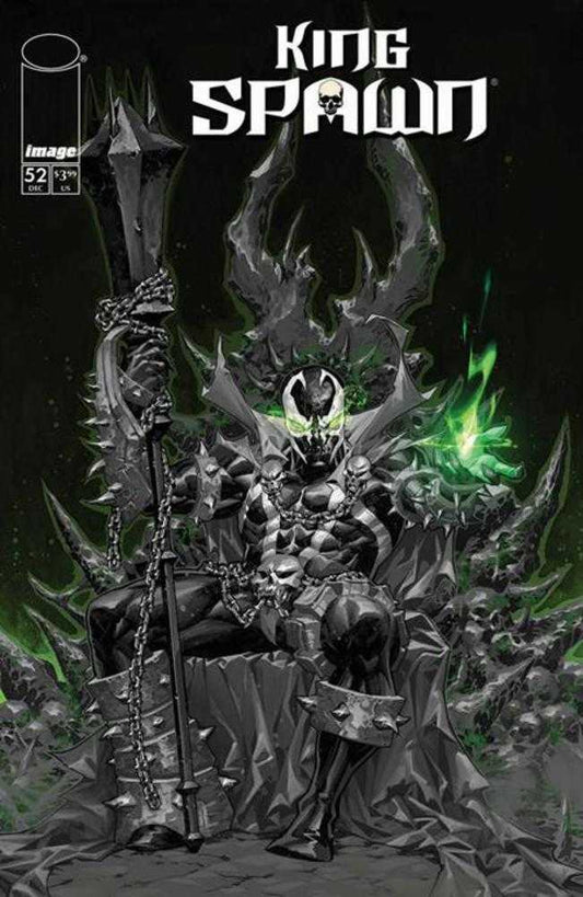 KING SPAWN #52 COVER B KAEL NGU BLACK & WHITE VARIANT (Image 2026) Comic