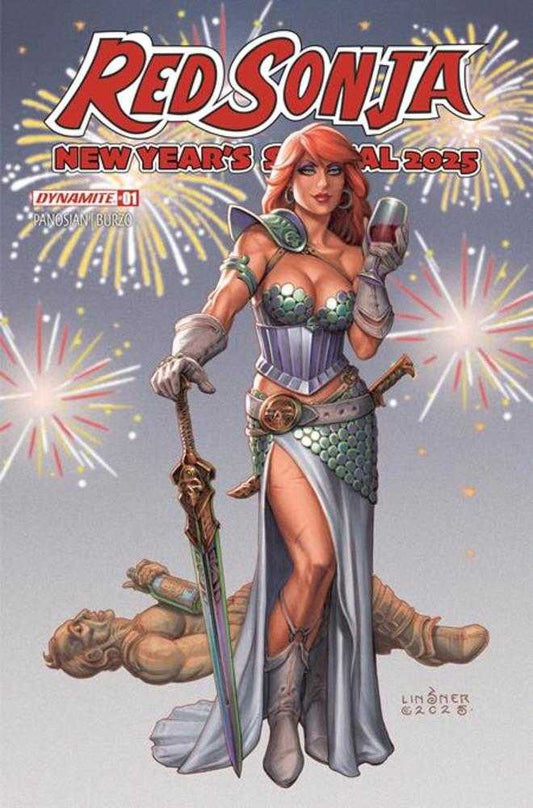 RED SONJA NEW YEARS SPECIAL 2025 #1 (ONE SHOT) COVER A JOSEPH MICHAEL LINSNER